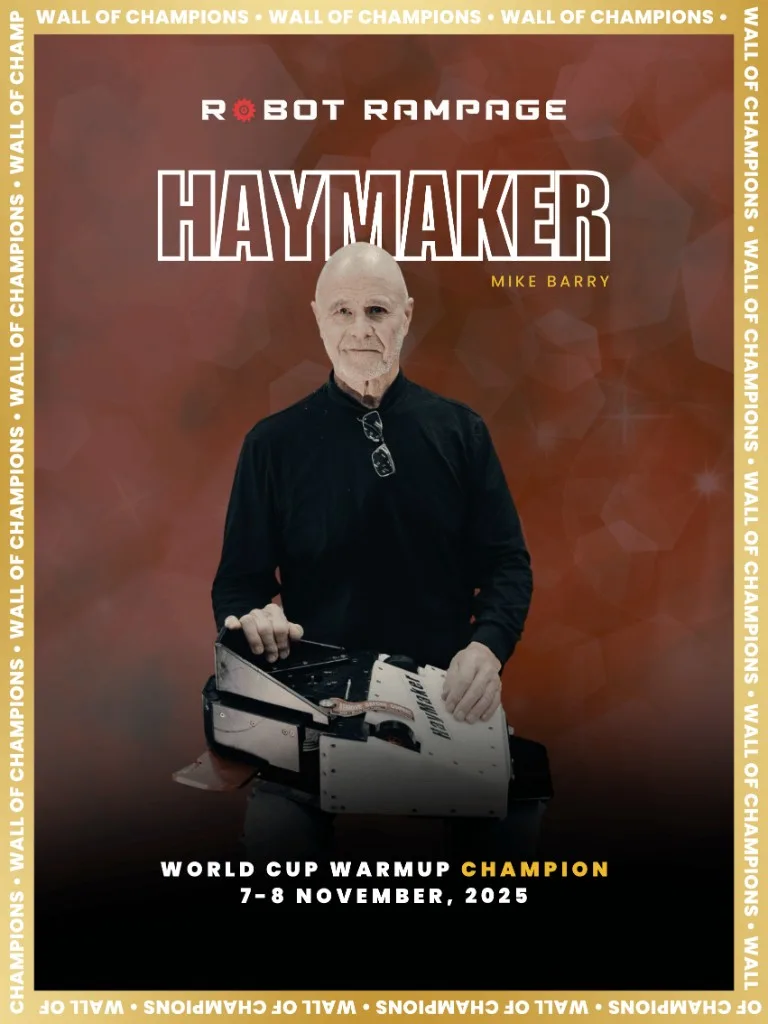 Haymaker - World Cup Warmup Champion